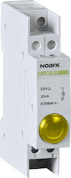 Ενδεικτική Λυχνία Led Μονή Κίτρινη 230v Noark 102438