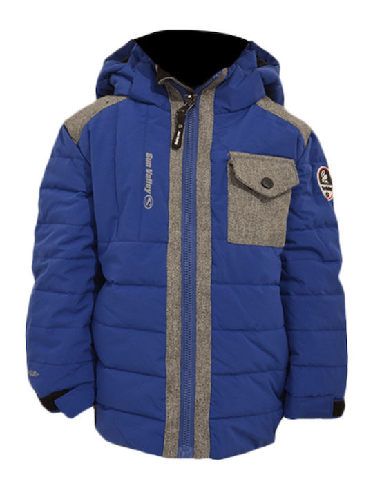 Sun Valley Kids Casual Blue Coat