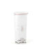 Costway Plastic Recycling Bin with Pedal 42L White