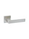 A-Lock Lever Front Door with Rosette Pair Nickel Matte
