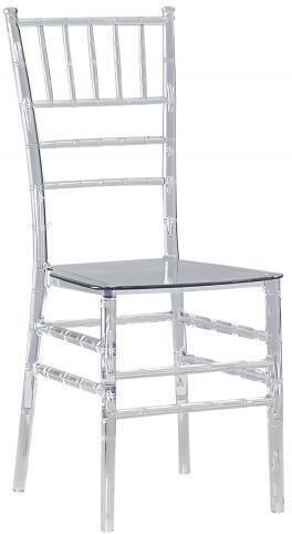 Catering-Stuhl Polypropylen Sabine Transparent 4Stück 40x42x92εκ.