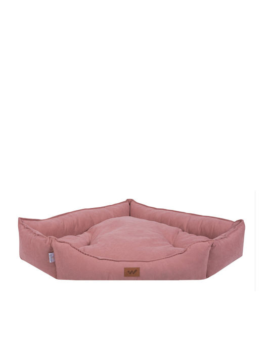 Woofmoda Καναπές Κρεβάτι Σκύλου Μπορντό 82x68εκ.