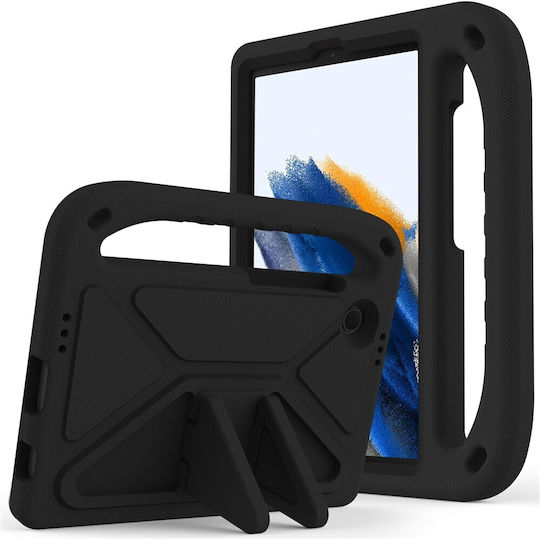 Hand-hold Back Cover για Παιδιά Μαύρη (Galaxy Tab A9 8.7 (X110 / X115))
