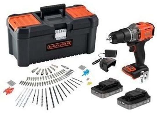 Black & Decker BCD383D2TA Battery Drill Driver 18V 2x2Ah