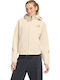 Sportswear Women's Hooded Sweatshirt Beige