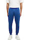 Bertoni Track Sweatpants with Elastic Navy