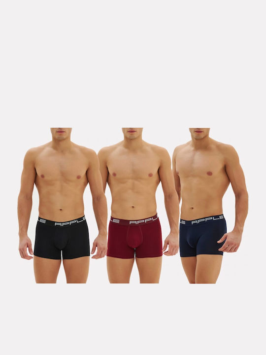 Apple Boxer Men's Boxers Multicolour with Patte...