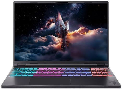 Acer Nitro 16S AI AN16S-61 16" IPS QHD+ (Ryzen AI 300 Series-7 350/1TB SSD + 1TB SSD/GeForce RTX 5070 Ti/W11 Home) Обсидианско черно (US Клавиатура)