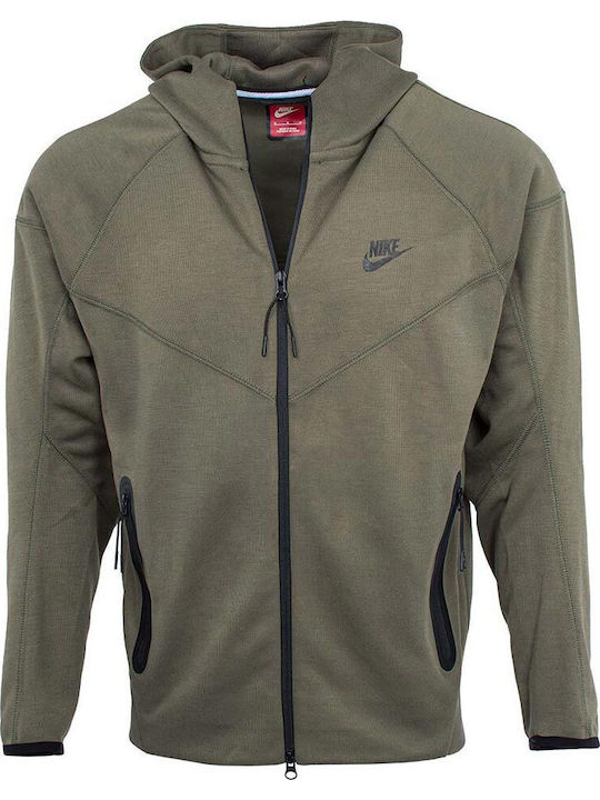 Nike Tech Fleece Windrunner Ζακέτα με Κουκούλα ...