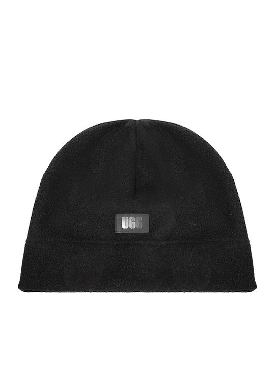 Beanie Fleece Beanie Knitted in Black color