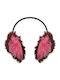 Γυναικείο Earmuff Πλεκτό σε Ροζ χρώμα