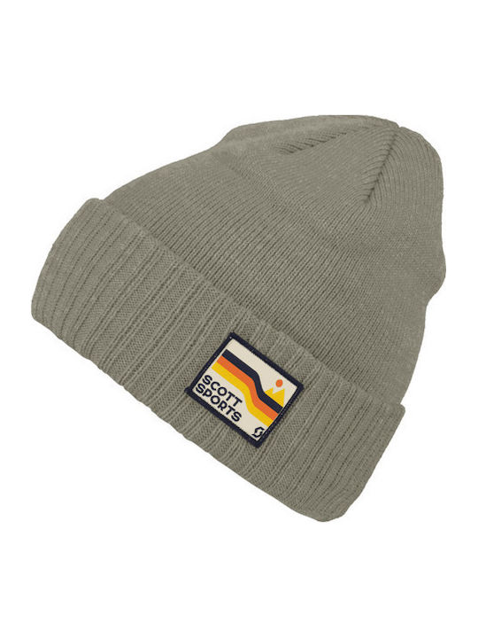 Beanie Beanie Knitted in Gray color