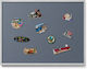 Tulup Magnet Notice Board 80x60cm