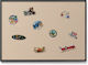 Tulup Panou Magnet 100x70cm