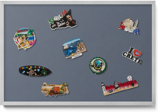 Tulup Magnet Notice Board 60x40cm