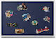 Tulup Magnet Notice Board 60x40cm