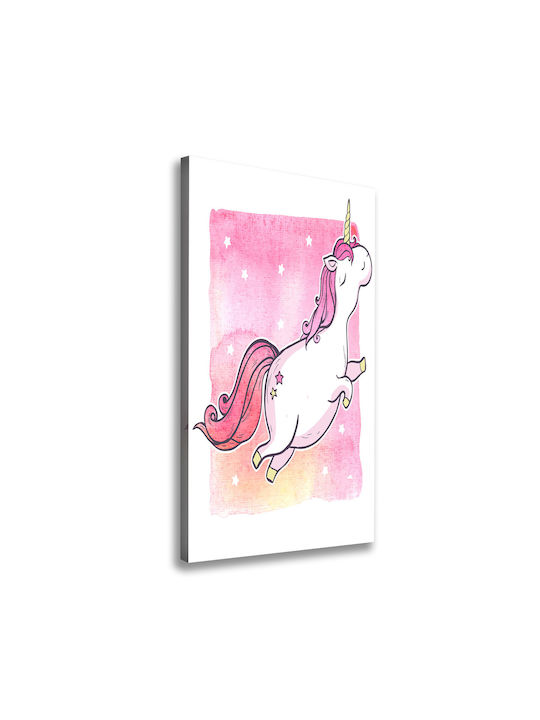 Panou Decorativ Pânză Casă Birou Roz Un Singur Exemplar 70x140 Cm