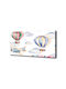 Tulup Kinder Wandkunst Kein Rahmen Canvas Haus Büro Flugzeuge Ballons 100x50 cm