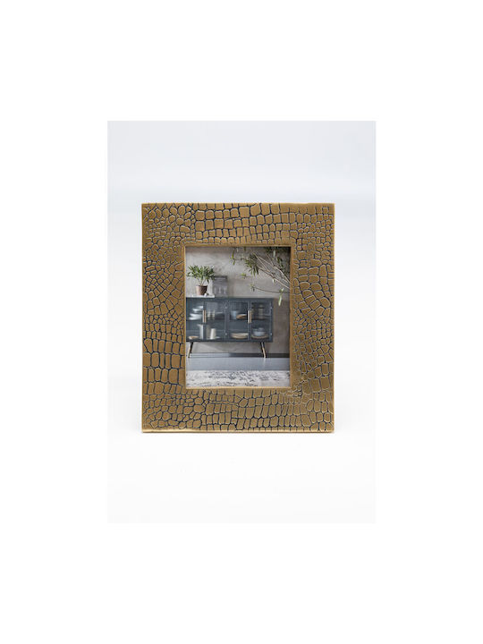 Kare Design Frame Plastic 25cmx30cm with Gold Frame