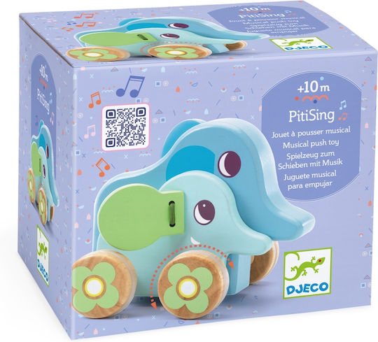 Djeco Tierchen aus Holz mit Musik für 10++ Monate