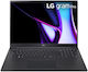 LG Gram Pro 17Z90TR 17" IPS QHD+ 144Hz (Ultra 9-285H/32GB/1TB SSD + 1TB SSD/GeForce RTX 5050/W11 Home) Obsidian Black (US Keyboard)