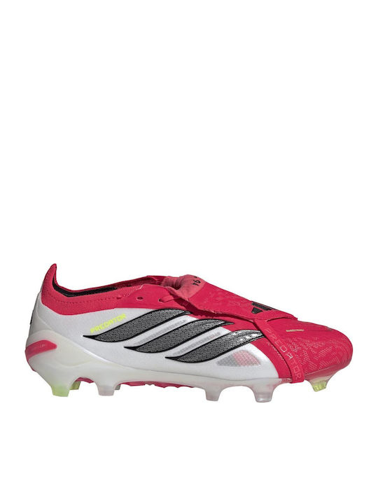 adidas Predator Elite Ποδοσφαιρικά Παπούτσια με Τάπες FG Κόκκινα