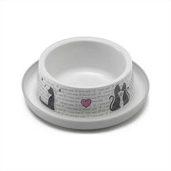 Plastic Bol Mâncare & Apă 210ml