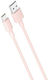 XO USB-C zu Lightning Kabel Rosa 1m