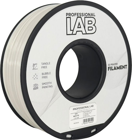 ABS Filament imprimantă 3D 1.75mm Alb 1kg