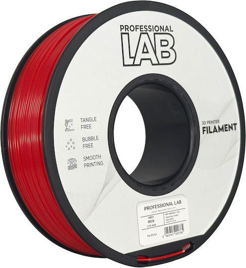 ABS Filament imprimantă 3D 1.75mm Roșu 1kg