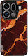 Sonique Marble Series Case Oppo Find X9 Pro 5g Red