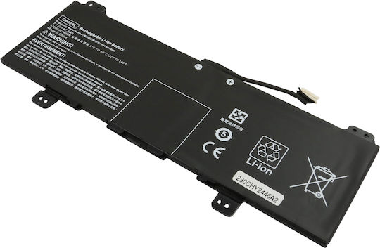 Avizar Ersatzbatterie Hp Chromebook x360 11 G6 Li-Polymer 7,7V 6140mAh Schwarz