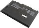 Avizar Laptop-Batterie Hp EliteBook Folio 9470m 14.8V 3400mAh Li-Polymer Schwarz
