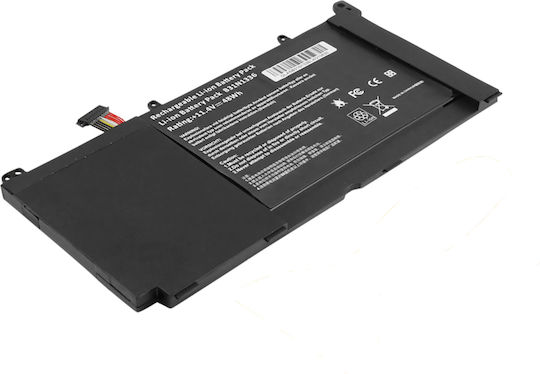 Avizar Asus R553lf Laptop Battery Li-polymer Tools 11.4v 4200mah 48.0wh Black