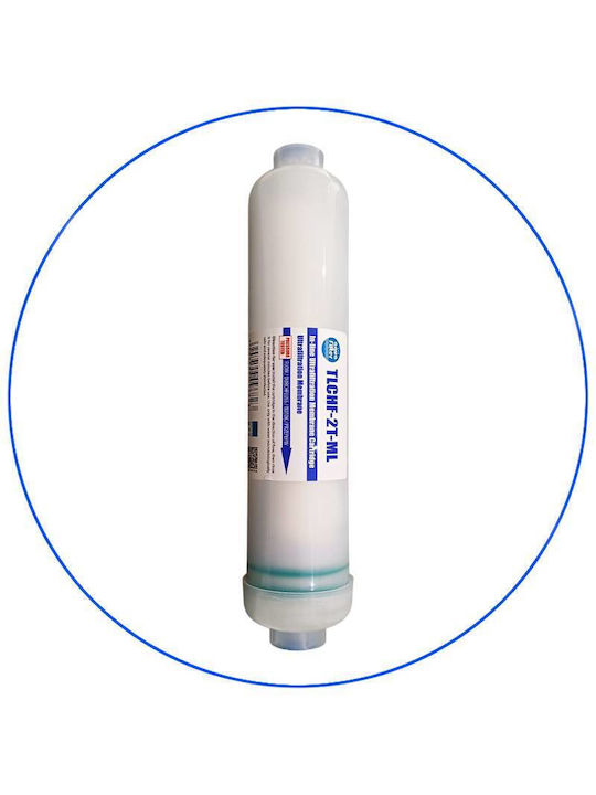 Aqua Filter Water Filter Replacement Under Sink / for Faucet 10" 0.02 μm