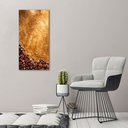Panou Pânză Birou Decorare Interioară Boabe Cafea 50x100 Cm