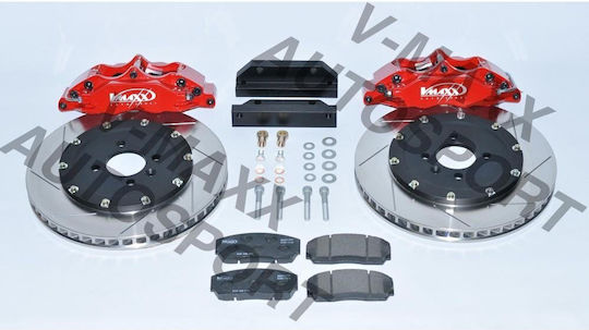 Four-Piston Front Brake Kit ⌀290mm V-maxx Renault Clio Mk3 R 2 Pieces 20 Re290 01