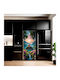 Printed Color Foil Refrigerator Decor Size 200 X 90cm Model Avx-fr15