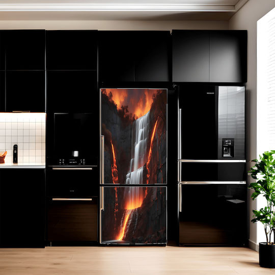 Printed Color Foil Refrigerator Decor Size 200 X 90cm Model Avx-fr19