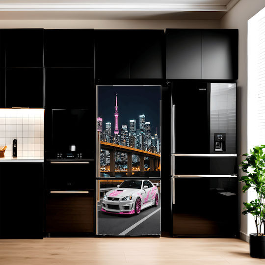 Folii Colorate Imprimate Pentru Decorarea Frigiderului Dimensiune 200 X 90cm Model Avx-fr06