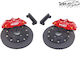 Τετραπίστονα Kit Φρένων Μπροστινά ⌀290mm V-maxx Bmw Σειρά 3 E30 & Z3 Εκτός M3 2 Τμχ 20 Bm290 01