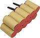 Avizar Batterie Gardena V12 Gartengeräte NiMH 12V 2000mAh 24Wh Gelb