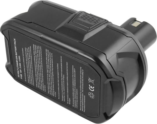 Avizar Replacement Battery Ryobi Tool Bpl-1820 Li-ion 18v 3000mah 54wh Black