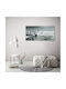 Gemälde Leinwand Wanddekoration Nebel Über Dubai 120x60 cm