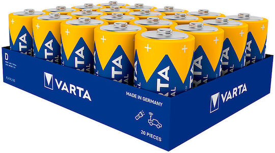 Varta Industrial Pro Alkaline Batterien D 1.5V 20Stück