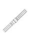 KOSTELO Metallic Bracelet Silver 20mm