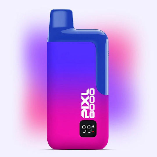 Pixl Ηλεκτρονικό Τσιγάρο μιας Χρήσης 8000 Εισπνοών Blueberry Sour 12ml 20mg
