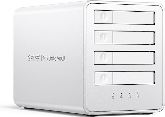 Orico Case for Hard Drive M.2 SATA III with Connection Type-C White