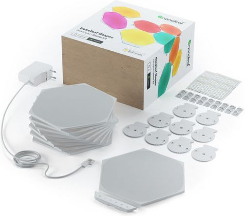 Nanoleaf Shapes Hexagons Starter Kit Dekorative Lampe 9Stück