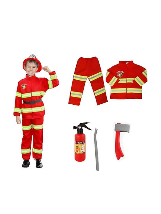 Kinder Karnevalskostüm Feuerwehrmann